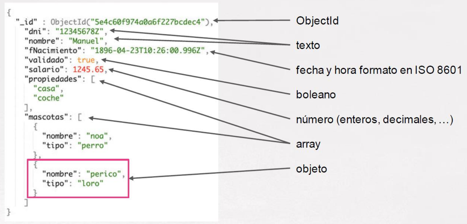 Exemple detallat de document JSON