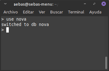 Accés a una base de dades nova